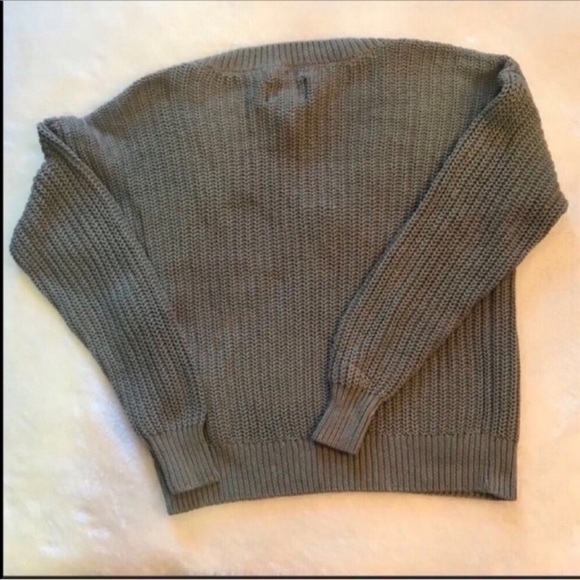 Pink Victoria’s Secret Fishermen V Neck Sweater - Picture 5 of 5